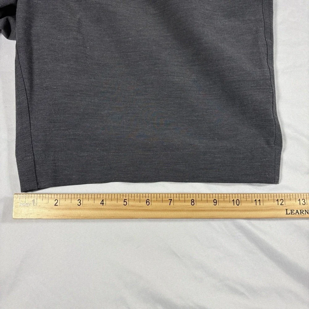 Faherty All Day‎ Shorts Mens Size 38 Gray Stretch Lightweight Wicking Comfort